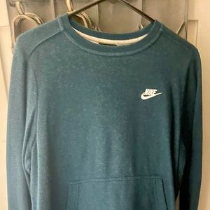 Teal Nike Pullover Sweatshirt